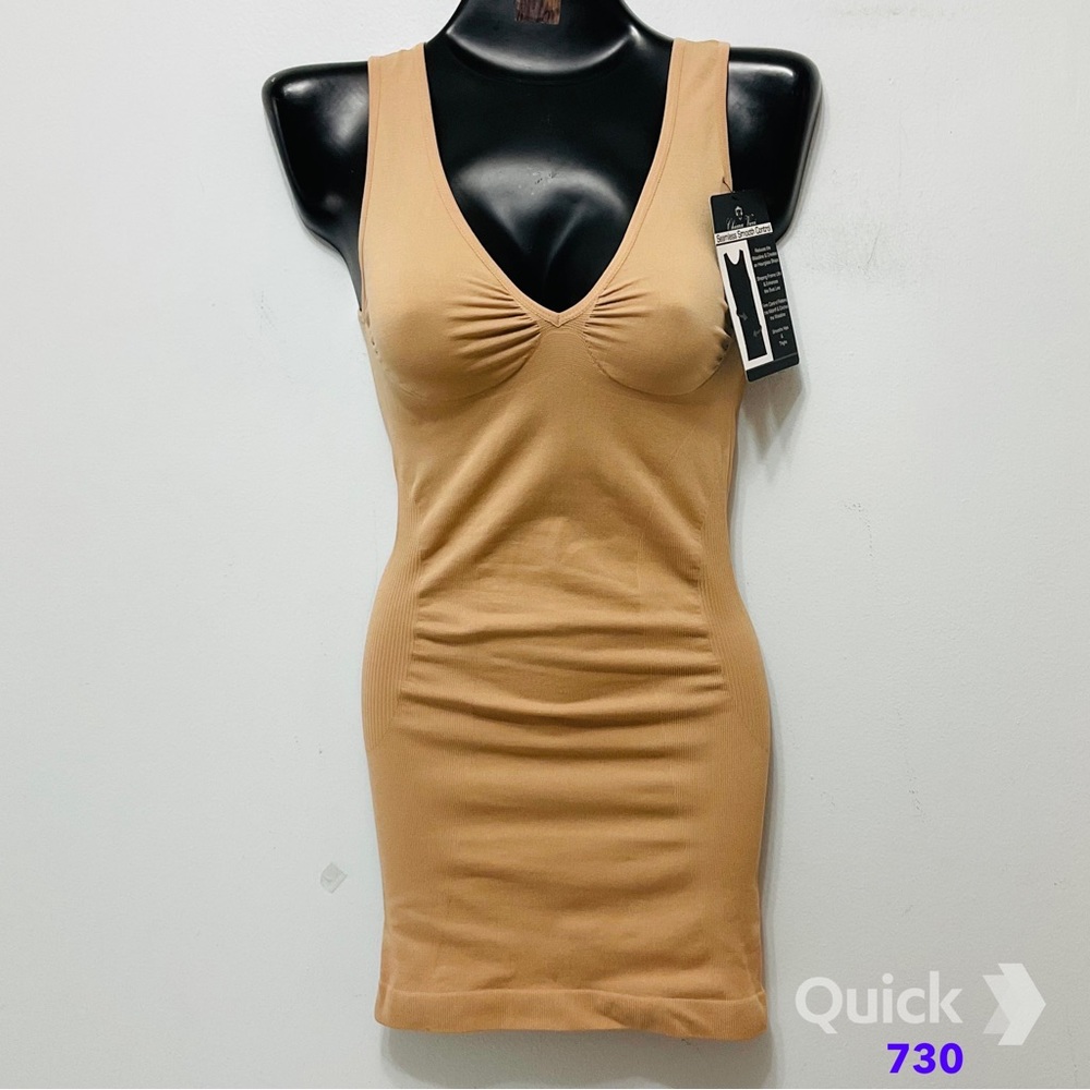 NWT 2-pk Firm Control Shaper Long Camisole - Picture 5 of 15